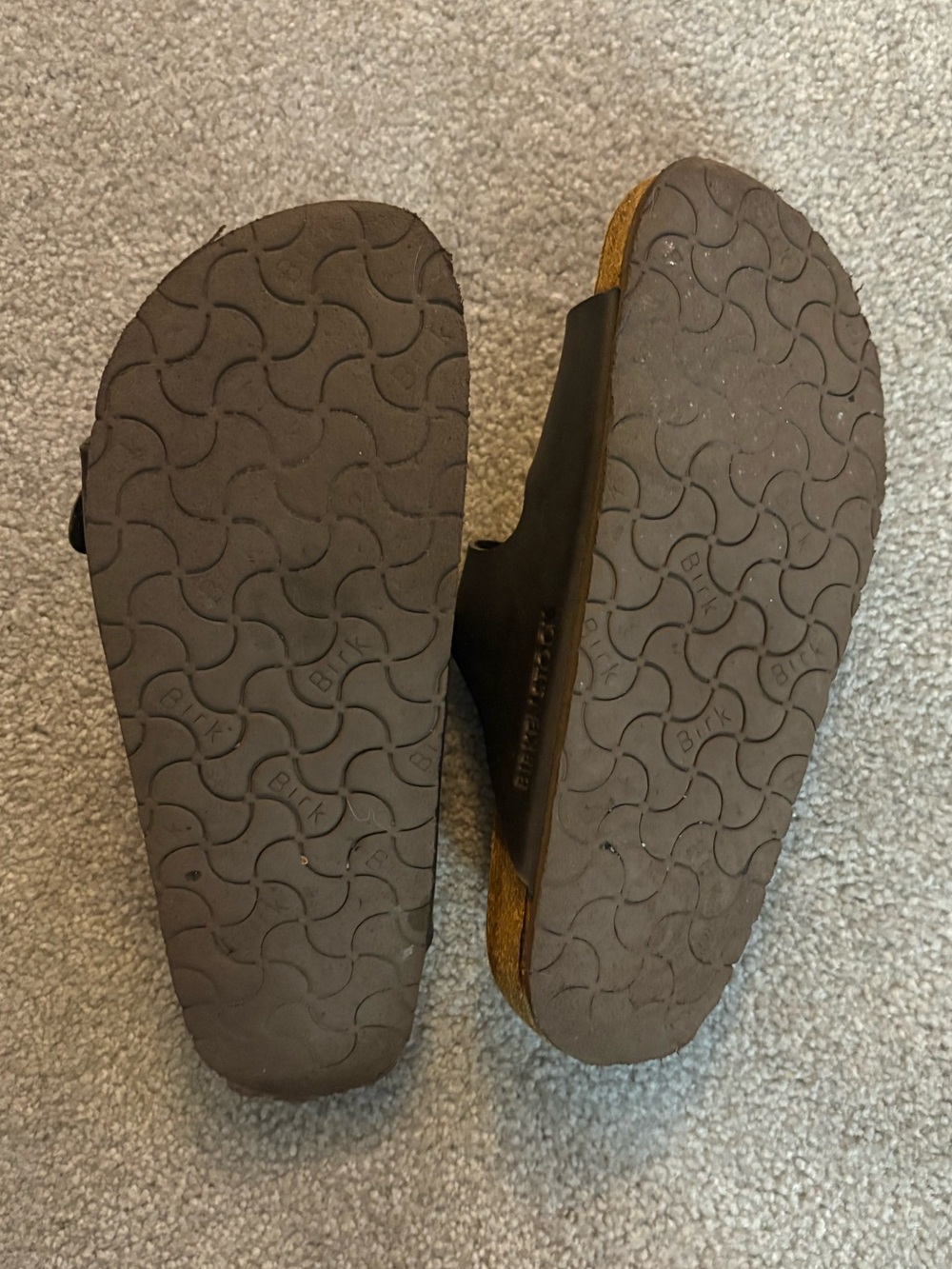Brown Birkenstock sandals size 39 - Picture 3 of 3